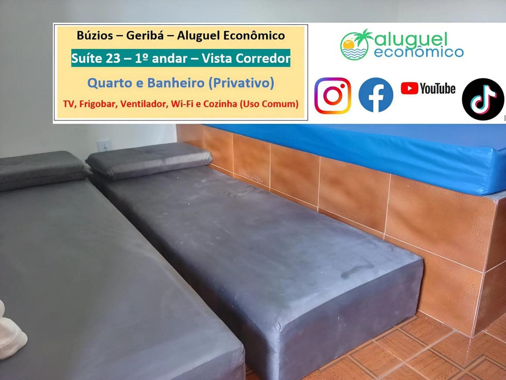 Buzios - Geriba - Suites - Aluguel Economico Exteriör bild